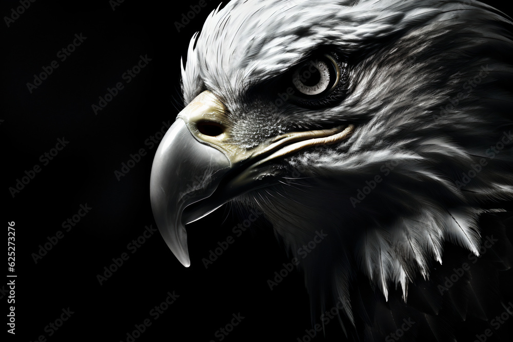 Fototapeta premium Black and white wild animals 