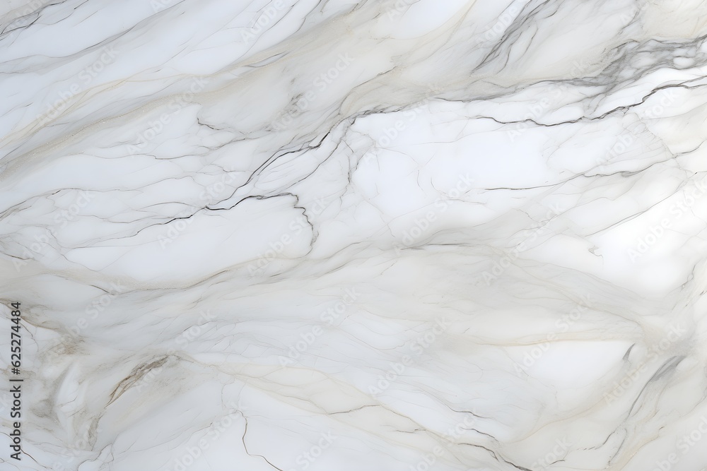 Obraz premium High-resolution image of a white marble surface, showcasing a luxurious texture, perfect for an elegant, sophisticated background.
