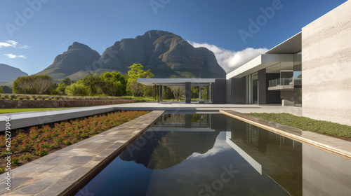 Modern villa with infinity ...