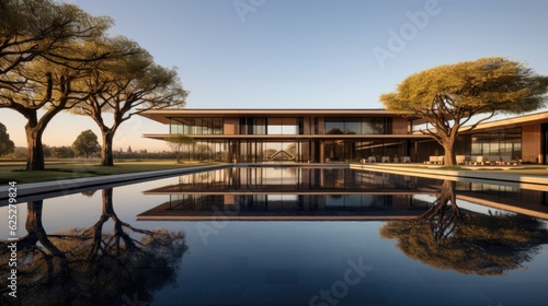 Modern villa with infinity ...