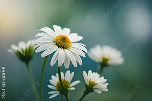 bee on daisy