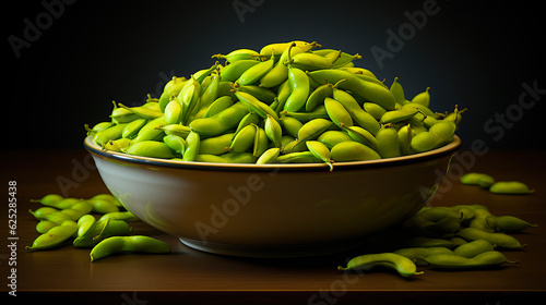 Wallpaper Mural  Edamame bowl - AI Generative Torontodigital.ca
