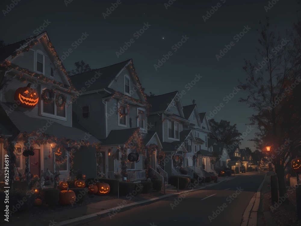 Enter the Spooktacular Streets: Explore the Cartoonish Delights of Halloween Magic! Enter the Spooktacular Streets: Explore the Cartoonish Delights of Halloween Magic!