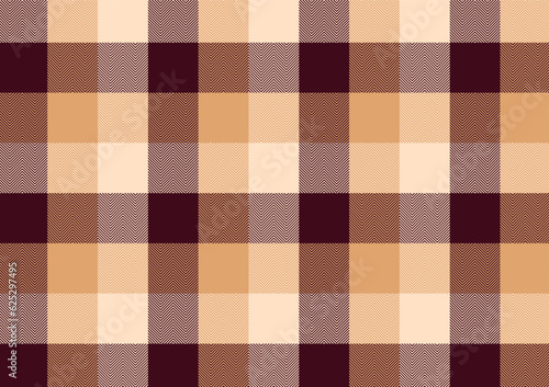 Vintage brown  buffalo pattern vector