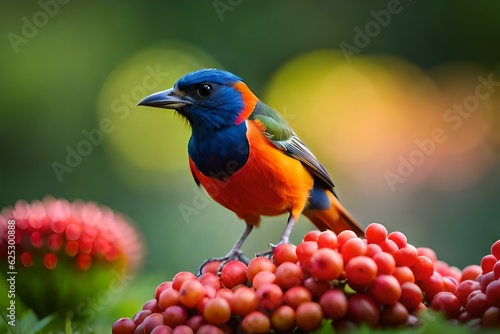 robin on a branch © Ghazanfar