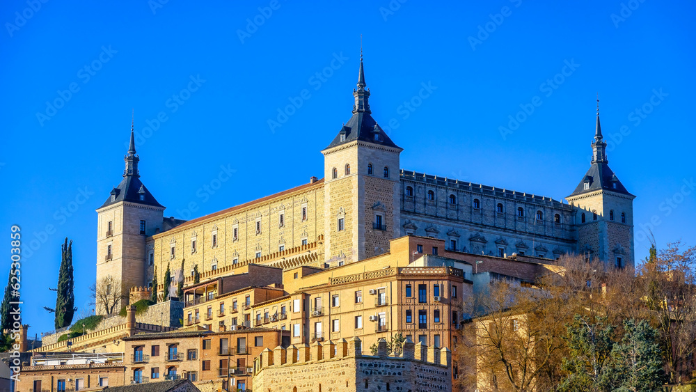 Fototapeta premium Alcazar de Toledo in Spain