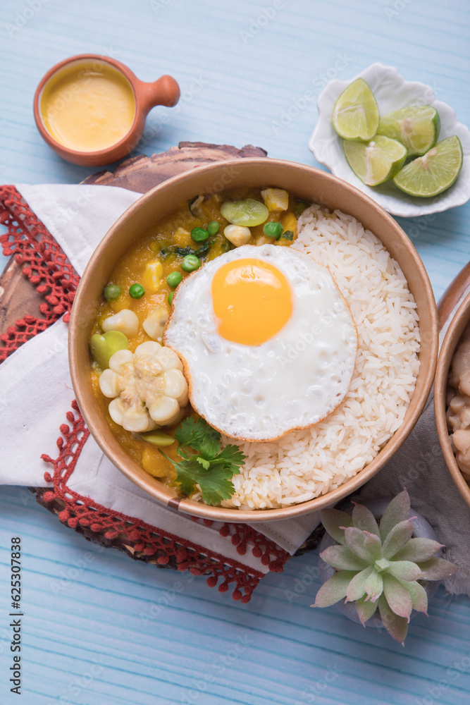 Locro Pumking stew Food buffet peruvian table Assorted dishes gourmet cuisine Peru traditional Locro Pumking stew Food buffet peruvian table Assorted dishes gourmet cuisine Peru traditional