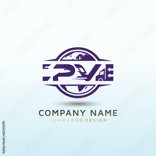 Wholesale equipment and supplies. Logistics in import and export logo