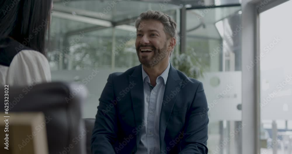 Business People Meeting and Shaking hands in Office Lobby Business People Meeting and Shaking hands in Office Lobby