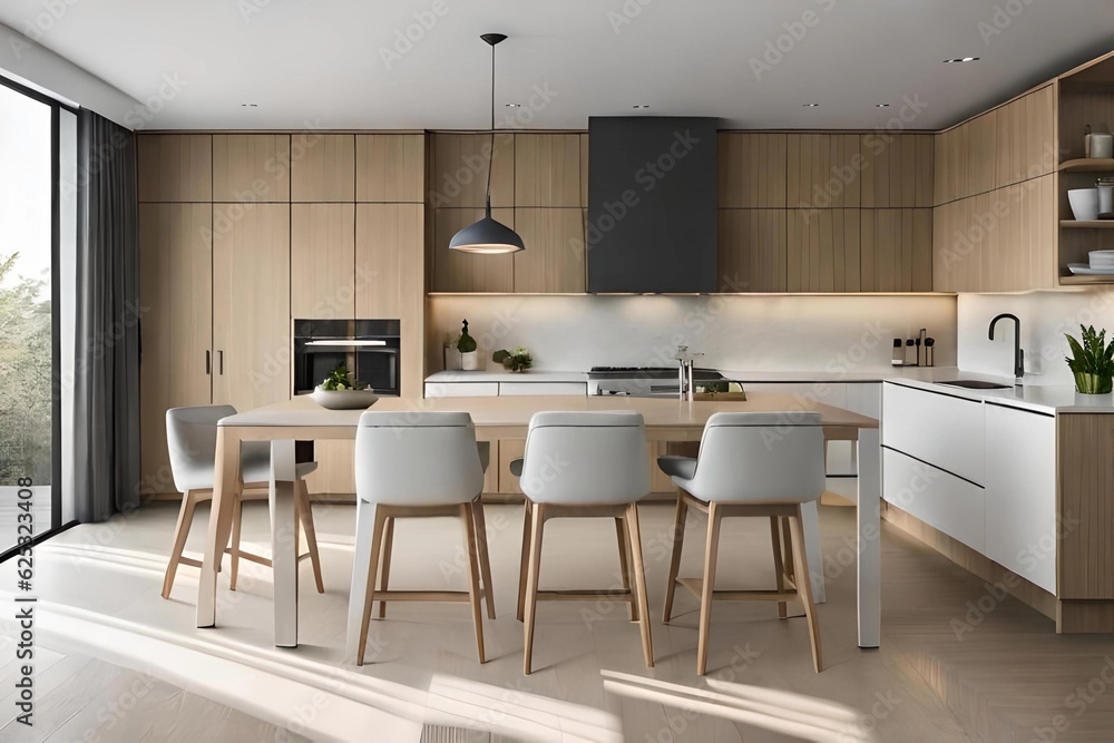 Sleek Simplicity: Step into the Scandinavian Modern Kitchen of Your Dreams! Sleek Simplicity: Step into the Scandinavian Modern Kitchen of Your Dreams!