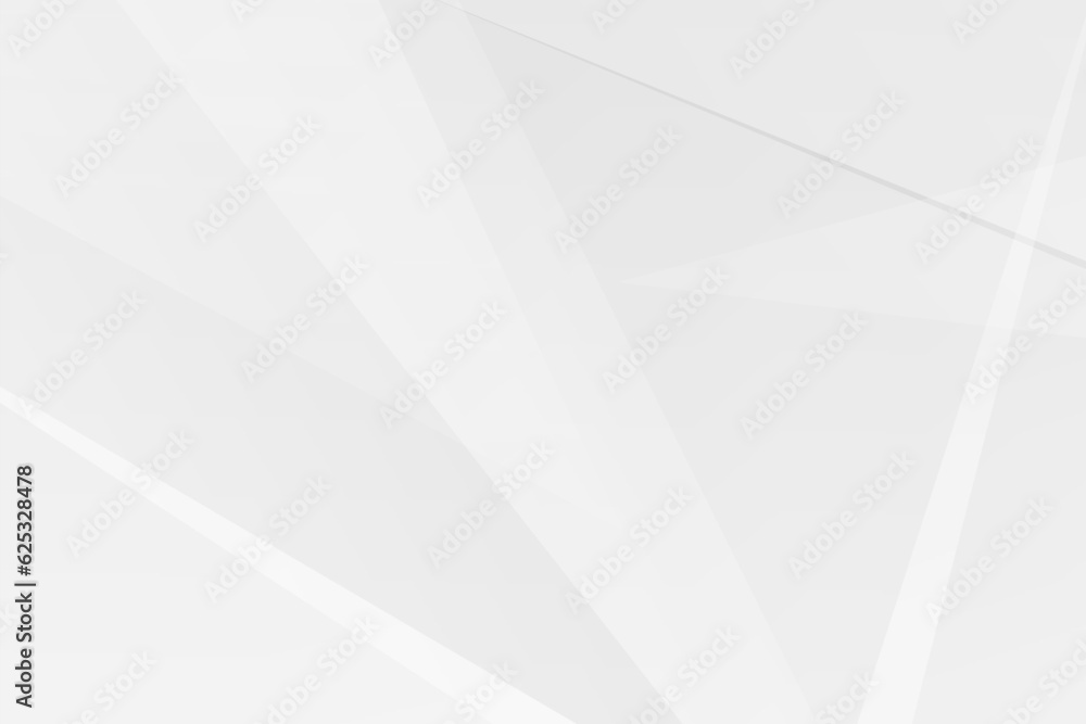 Fototapeta premium Abstract white and grey on light silver background modern design. Vector illustration EPS 10.