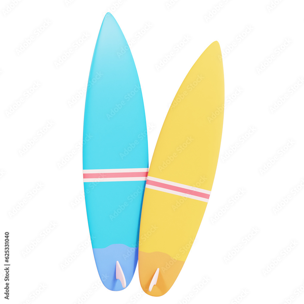 Summer Holiday 3D Icon Summer Holiday 3D Icon