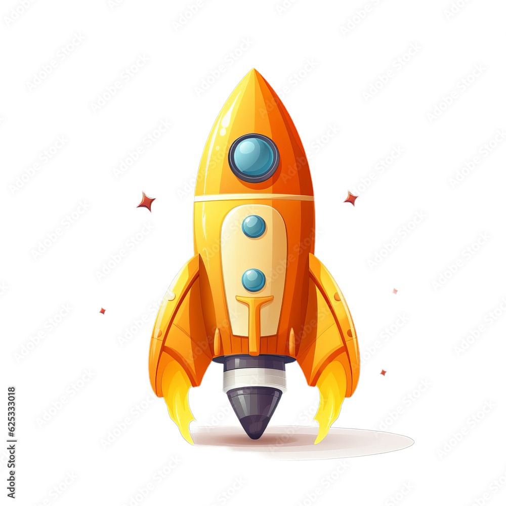 a cartoon rocket ship in a galaxy filled with stars a cartoon rocket ship in a galaxy filled with stars