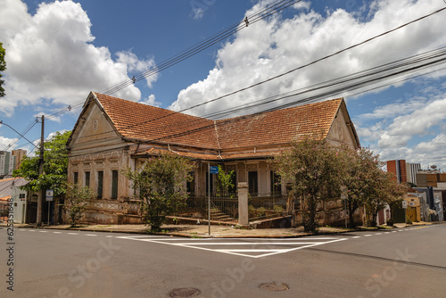 prédio histórico na cidade de Uberaba, Estado de Minas Gerais, Brasil photo