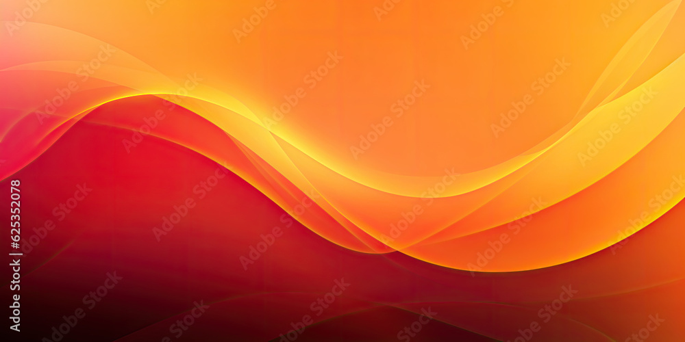 Abstract background in red, orange and yellow. Generative AI Abstract background in red, orange and yellow. Generative AI