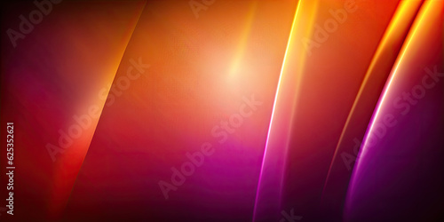 Abstract blurry background. Colorful gradient background in red  orange  yellow and purple. Generative AI