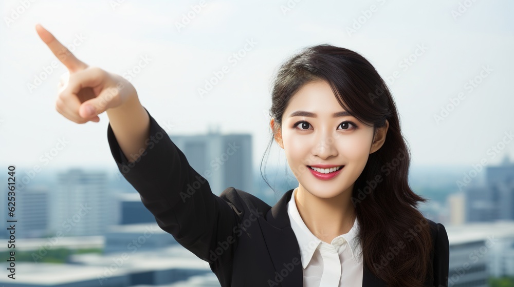 portrait of a confident business woman with generative ai portrait of a confident business woman with generative ai