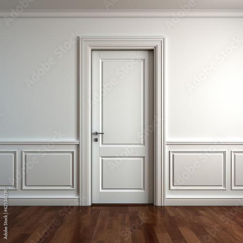 white room with door © Sekai