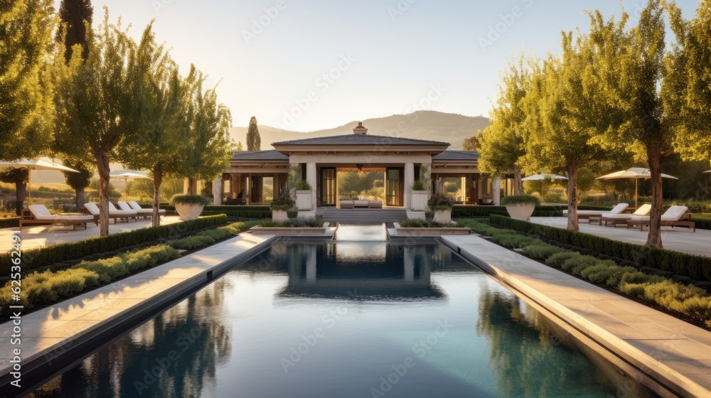 Luxurious villa in the heart of Napa Valley, California Luxurious villa in the heart of Napa Valley, California
