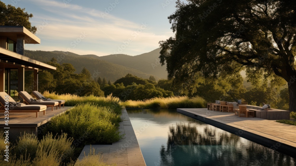 Luxurious villa in the heart of Napa Valley, California Luxurious villa in the heart of Napa Valley, California