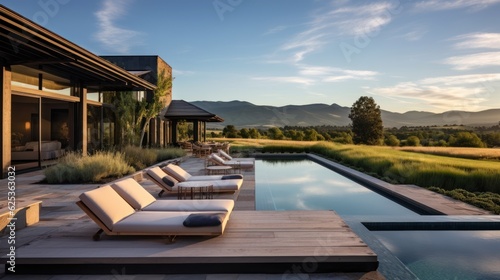 Luxurious villa in the heart of Napa Valley  California
