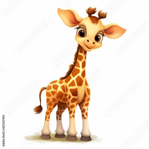 Giraffe on White © premiumdesign