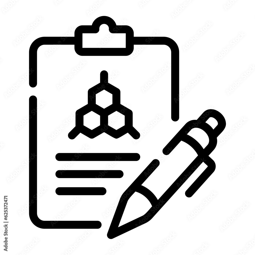 analysis Line Icon analysis Line Icon