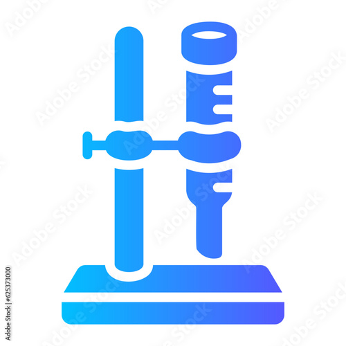 burette clamp Gradient icon