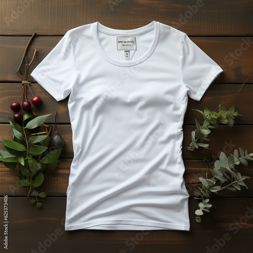 white t-shirt mockup