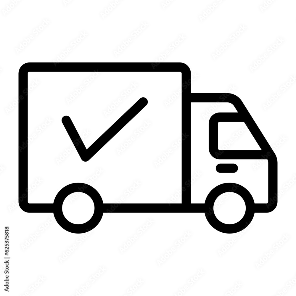 shipped line icon shipped line icon