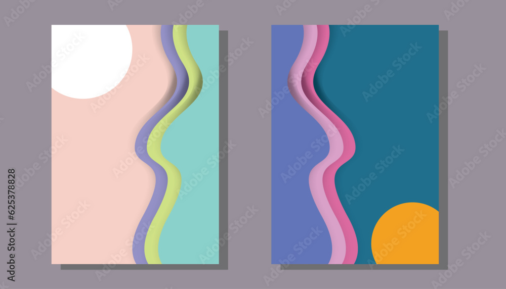fluid abstract background modern design 3d fullcolor