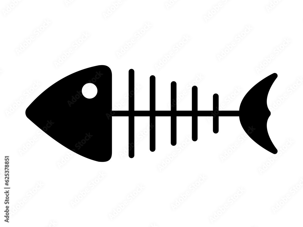 fish icon only spines fish icon only spines