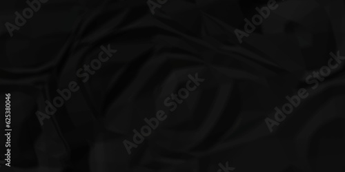 Black fabric texture. Black fabric texture and Crumpled black paper for background image. top view. black wrinkle satin background.	
