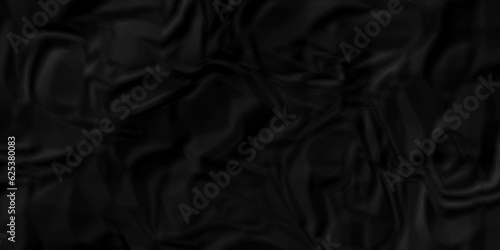 Black fabric texture. Black fabric texture and Crumpled black paper for background image. top view. black wrinkle satin background.	
