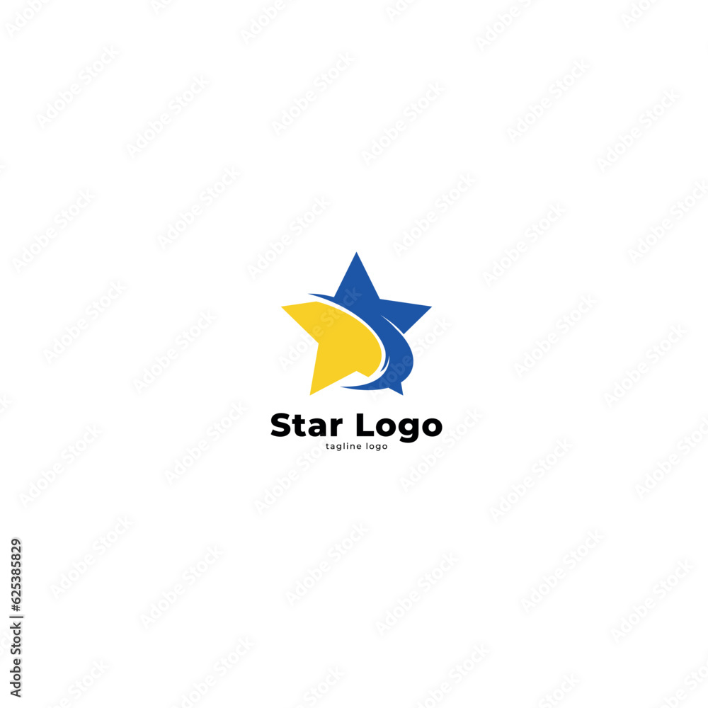 Star Logo Icon Stock Vector Template. Star Logo Icon Stock Vector Template.