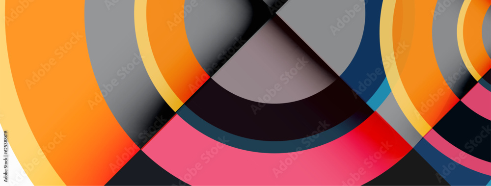 Circle trendy minimal geometric abstract background. Vector Illustration For Wallpaper, Banner, Background, Card, Book Illustration, landing page Circle trendy minimal geometric abstract background. Vector Illustration For Wallpaper, Banner, Background, Card, Book Illustration, landing page
