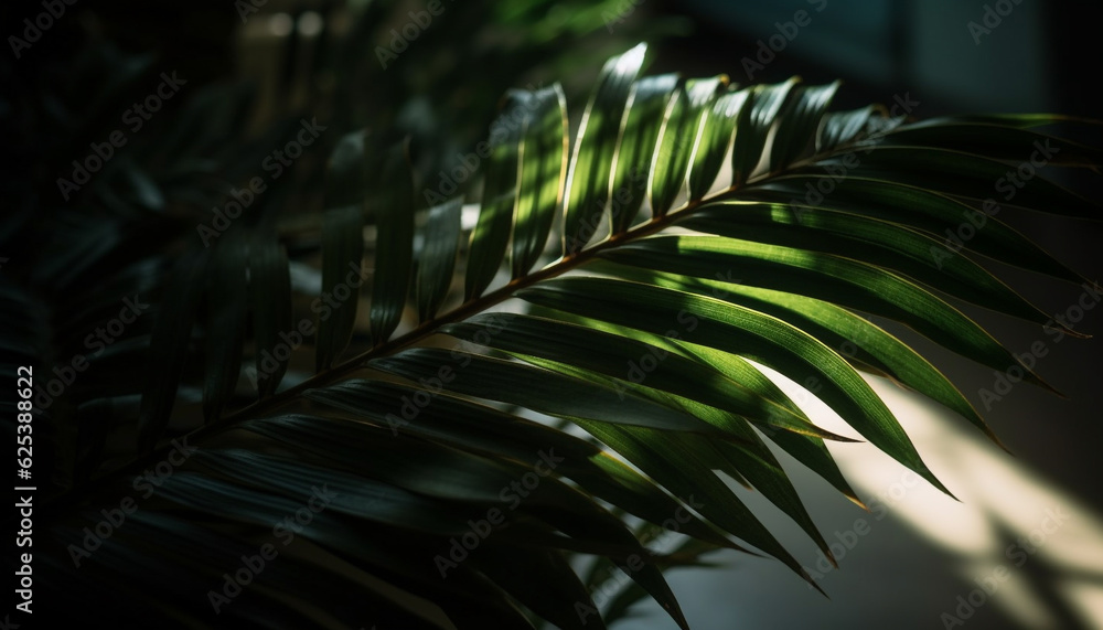 Vibrant green foliage of coniferous pine tree in tranquil forest generated by AI Vibrant green foliage of coniferous pine tree in tranquil forest generated by AI
