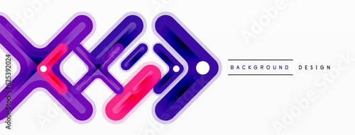 Minimal geometric background cross line. Design for wallpaper, banner, background, landing page, wall art, invitation, prints, posters