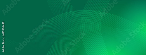Wallpaper Mural Banners with green wave background vector illustration Torontodigital.ca