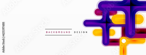 Minimal geometric background cross line. Design for wallpaper, banner, background, landing page, wall art, invitation, prints, posters