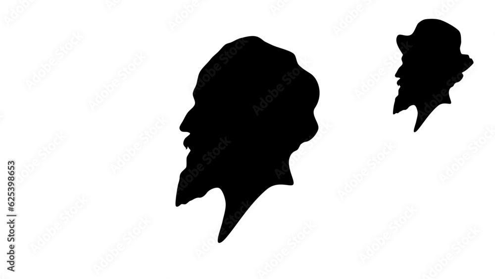 Edouard Manet silhouette