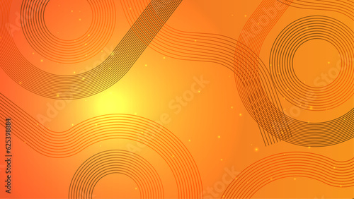 abstract background design with diagonal orange line pattern. Vector horizontal template for digital lux business banner, formal invitation, luxury voucher, prestigious gift certificate