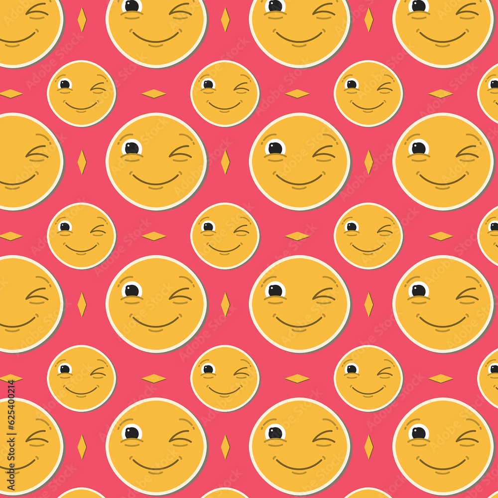Fototapeta premium Digital png illustration of happy emojis on transparent background