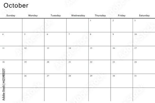 Wallpaper Mural Digital png illustration of october black calendar card on transparent background Torontodigital.ca