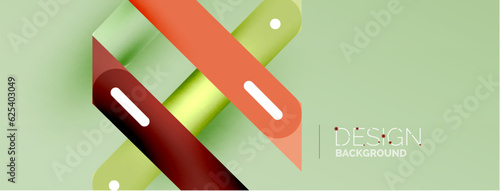 Background overlapping lines. Dynamic lines abstract wallpaper. Straight lines composition vector illustration for wallpaper banner background or landing page