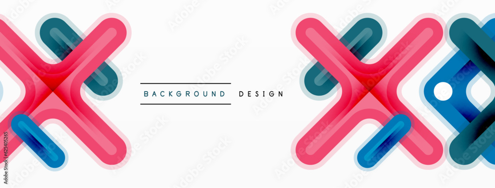 Cross line background minimal geometric template. Design for wallpaper, banner, background, landing page, wall art, invitation, prints, posters Cross line background minimal geometric template. Design for wallpaper, banner, background, landing page, wall art, invitation, prints, posters
