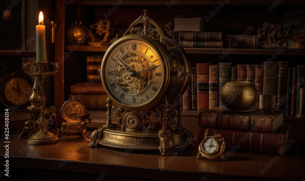 Mechanical perfection: Highly detailed clock mechanism captures the essence of meticulous engineering. Creating using generative AI tools Mechanical perfection: Highly detailed clock mechanism captures the essence of meticulous engineering. Creating using generative AI tools