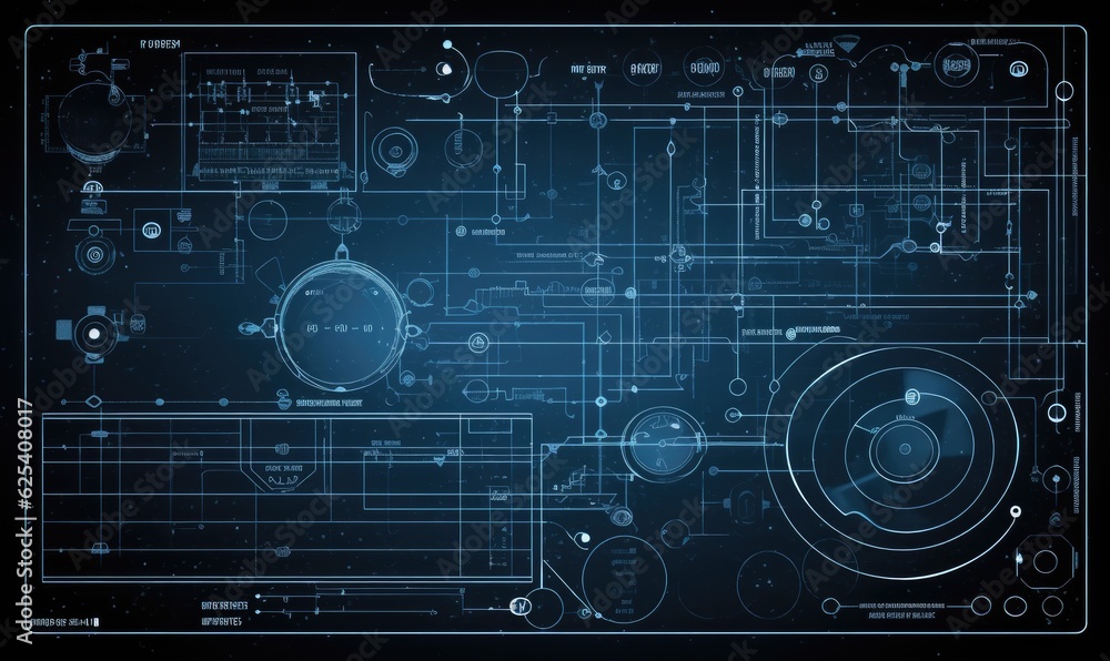 Comprehensive phone technical drawing presented in an informative blueprint. Creating using generative AI tools Comprehensive phone technical drawing presented in an informative blueprint. Creating using generative AI tools