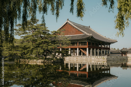 Photography Gyeongbokgung Palace in Seoul, South Korea.