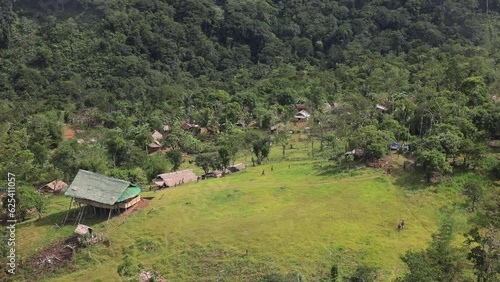  Asian Helicopter Pilot Flying In The Mountians Jungle Joystick Desolate Unreached Mission Village Landing